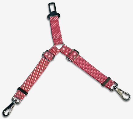 Adaptador de Cinto de Segurança Duplo para Pets